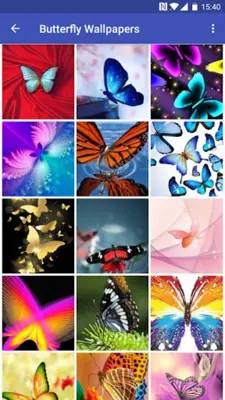 Butterfly Wallpapers android App screenshot 1